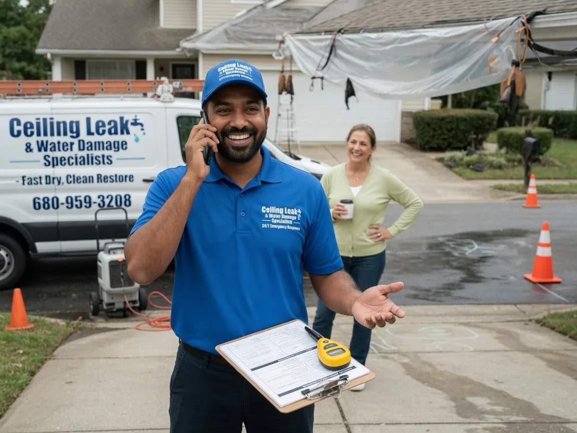 Ceiling Leak Cleanup Arpin, WI FAQs